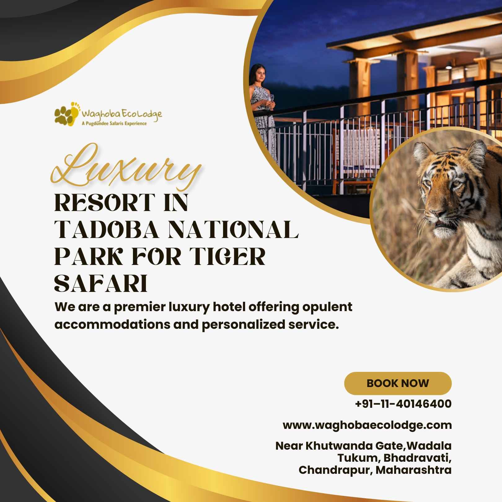 Luxury Resort In Tadoba National Park For Tiger Safari